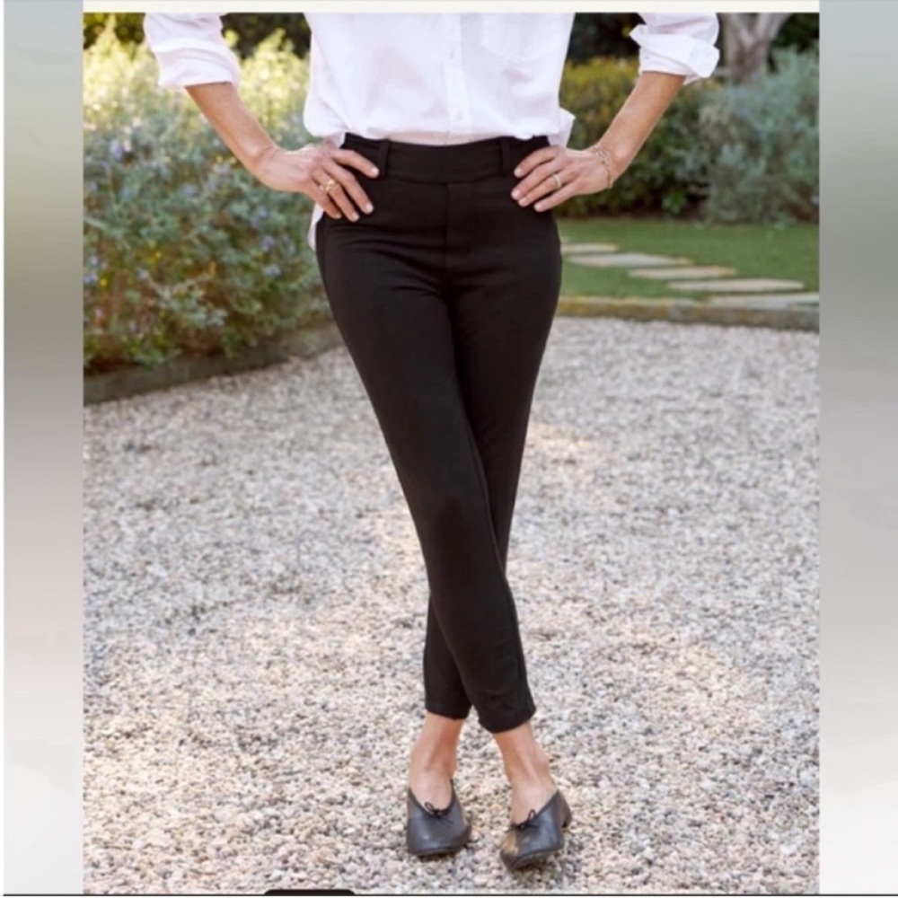 NWOT Frank & Eileen BLACK MURPHY PULL ON PANT Size S